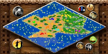 Texas Age of Empires II map minimap
