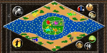 The Eye Age of Empires II map artwork