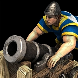 Bombard Cannon in-game unit artwork