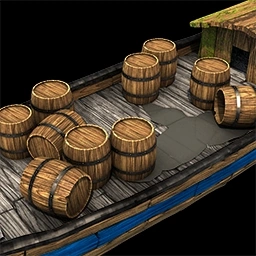 Demolition Ship in-game unit artwork