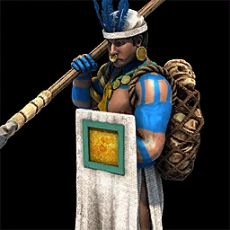 Guecha Warrior Age of Empires II unit icon