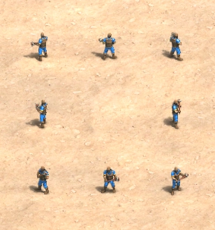 Bandit Age of Empires II scenario editor unit
