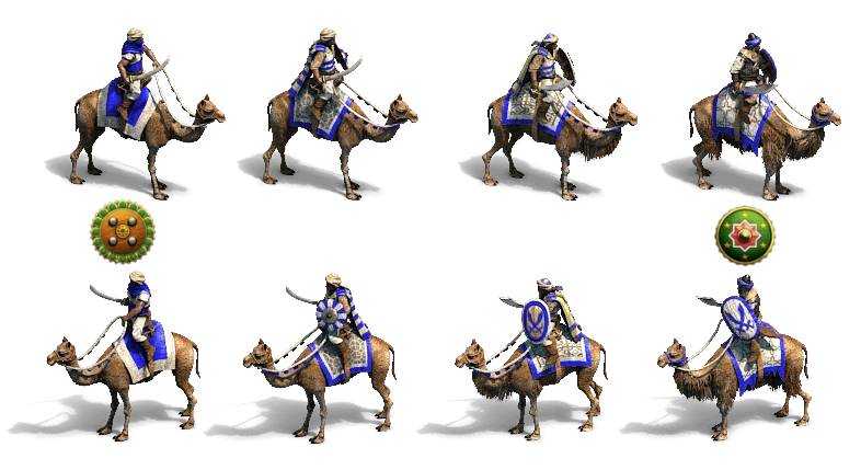 Camel line Age of Empires II artwork