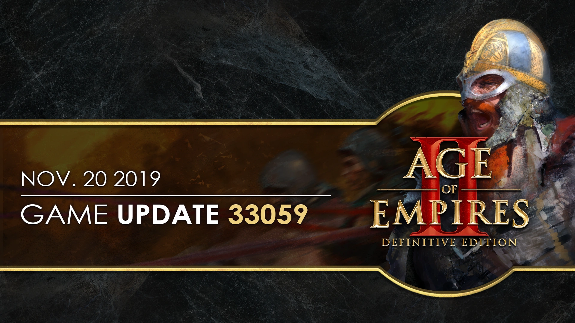 Update 33059 Age of Empires II update artwork