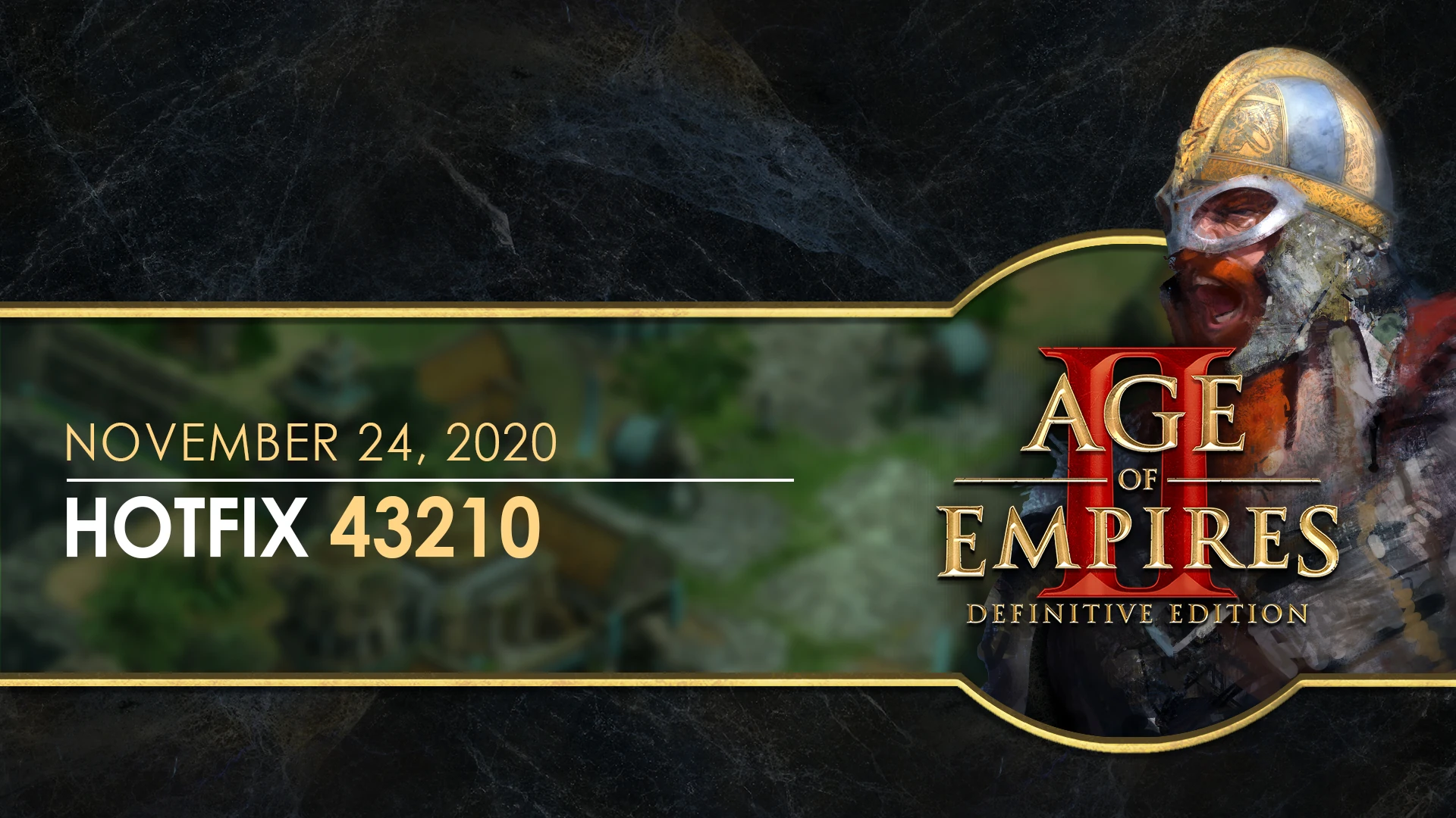 Hotfix 43210 Age of Empires II update artwork