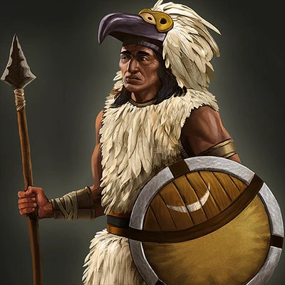 Aztec Eagle Warrior