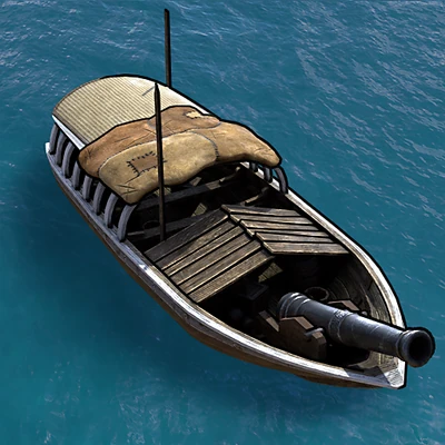 Cannon Boat