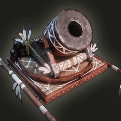 Captured Mortar