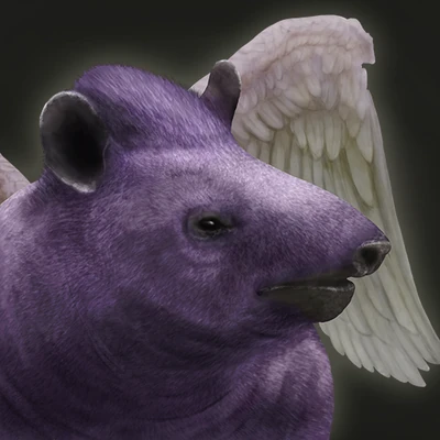 Flying Purple Tapir