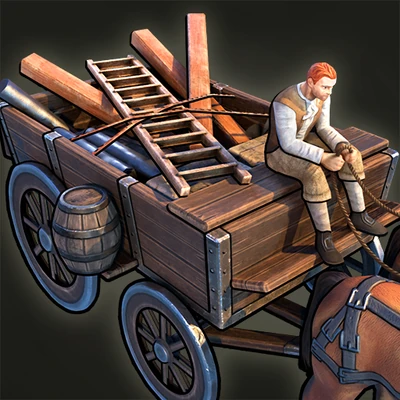 Livestock Pen Wagon
