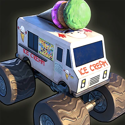 Monster Ice Cream Truck
