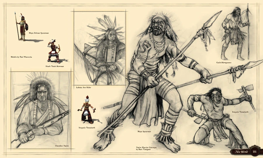 Native warrior