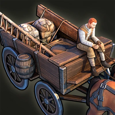 Trading Post Wagon