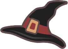 Black Wizard Hat