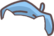 Blue Painter Beret