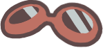 Brown Pilot Goggles