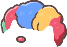 Clown Hair