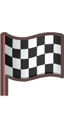 Flag Racing Emoji