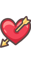 Heart Shot Emoji
