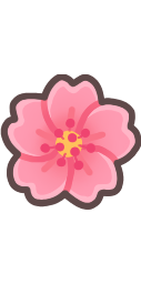 Nature Sakura Blossom Emoji