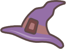 Purple Wizard Hat