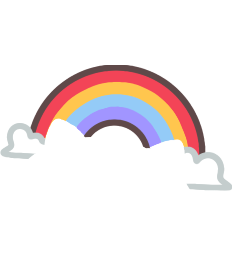 Rainbow Clouds