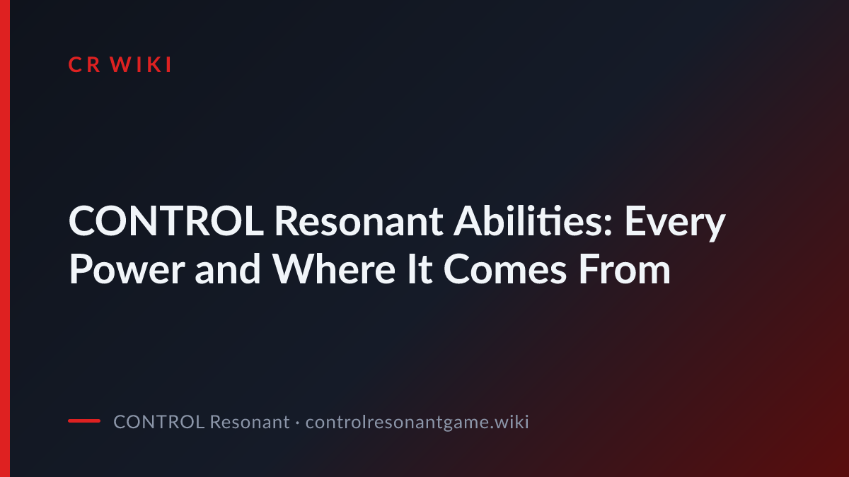 Abilities