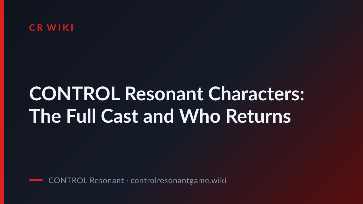 Characters: The Full Cast and Who Returns