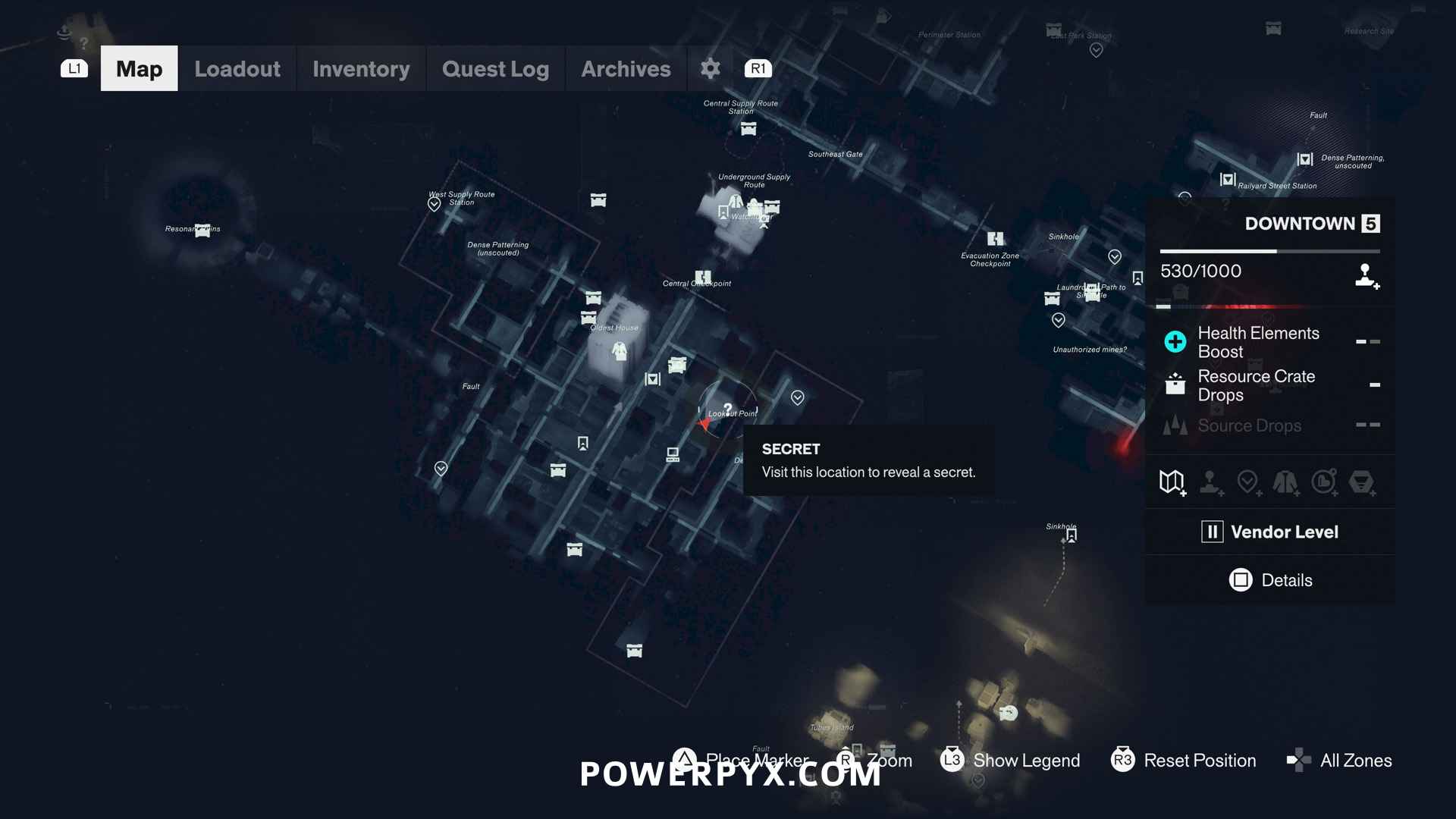 All Dylan's Sketchbook Locations