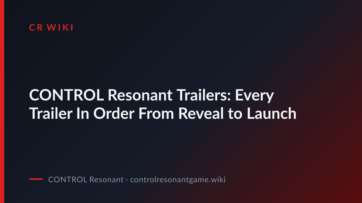 Every Trailer In Order