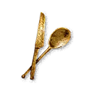 Golden Tableware