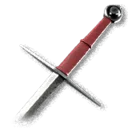 Artisan's Red Longsword