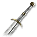 Gilded Long Cleaver