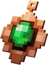 Emerald of Good Fortune - Minecraft Dungeons II Talisman